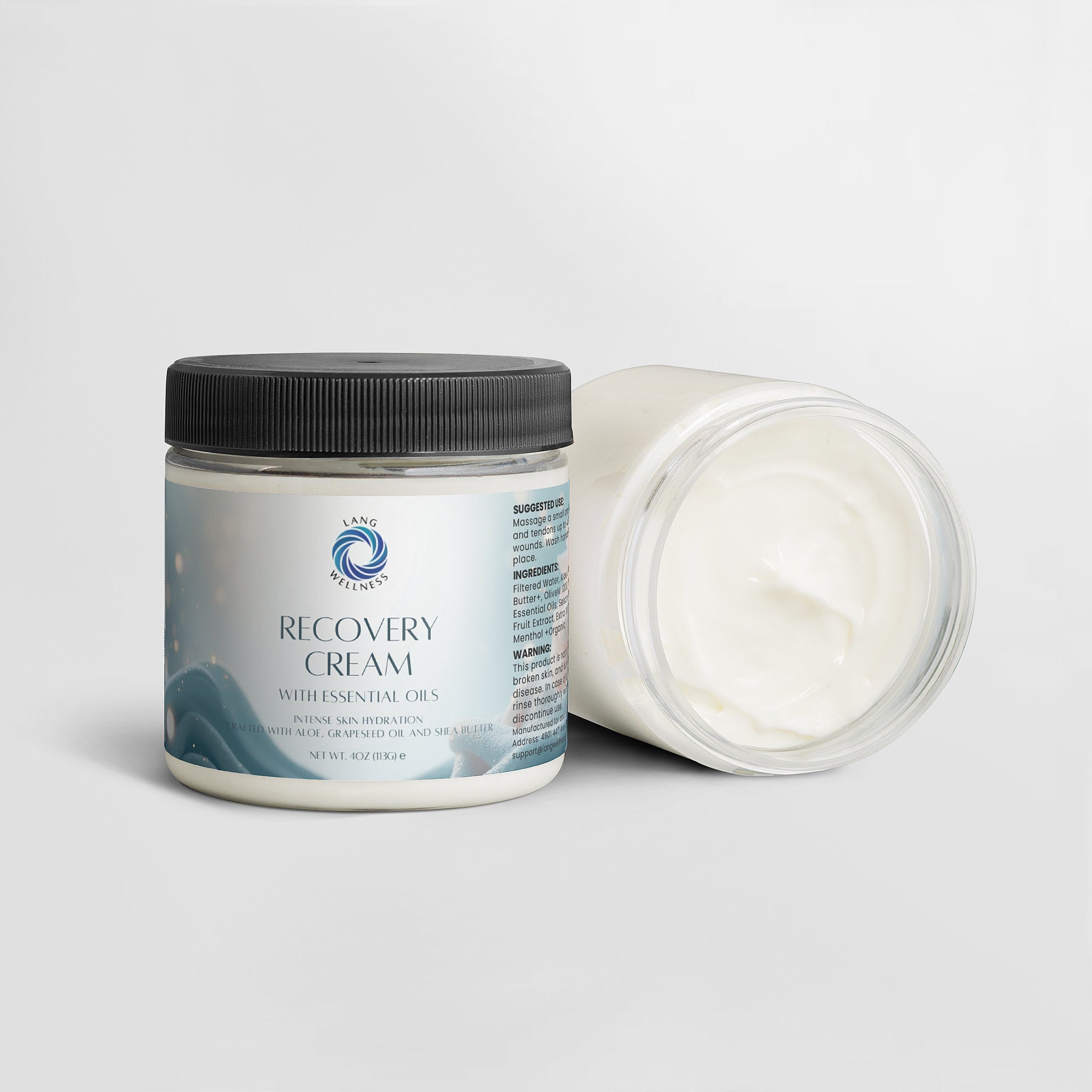 Peak Recovery Cream — Cooling Menthol & Muscle Relief