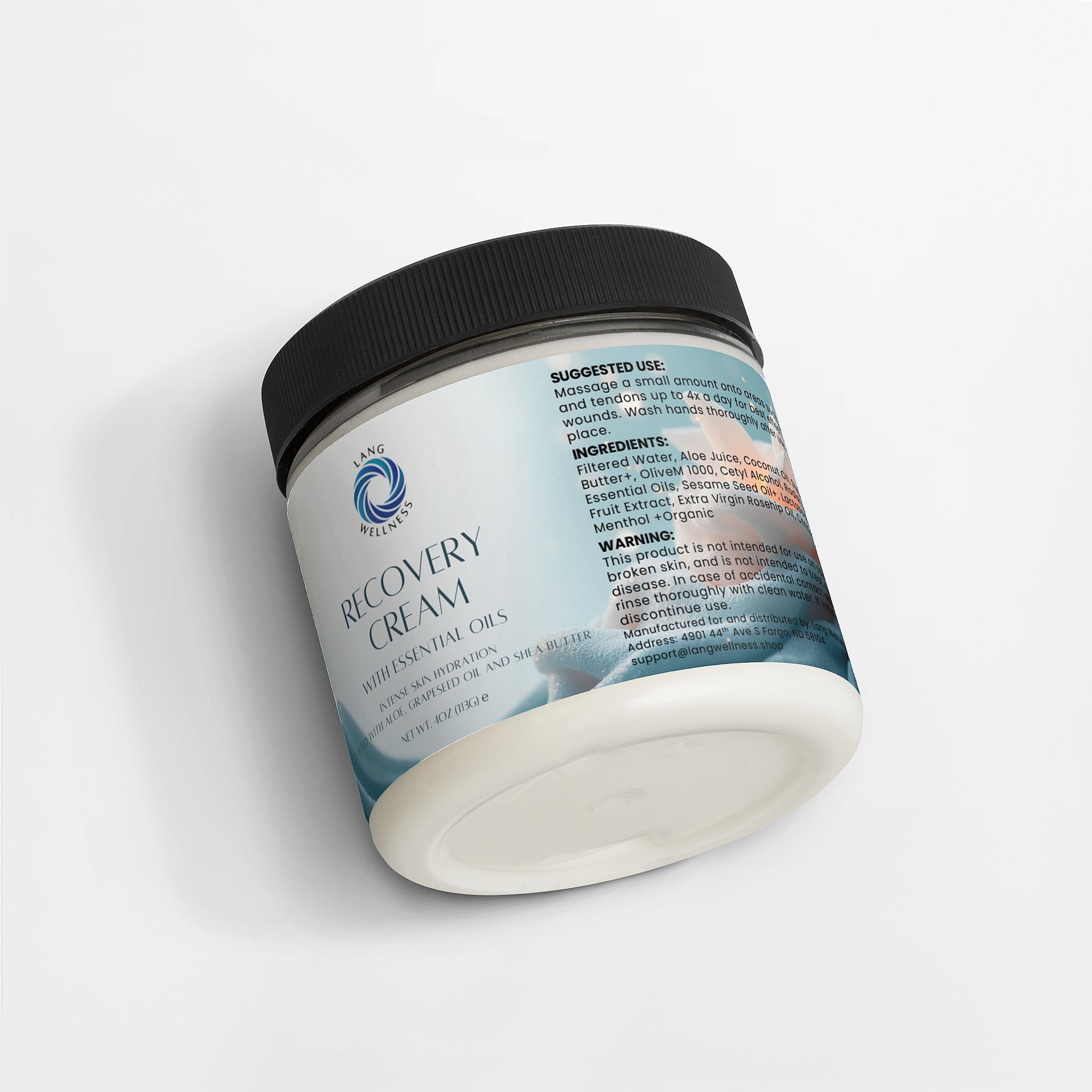 Peak Recovery Cream — Cooling Menthol & Muscle Relief
