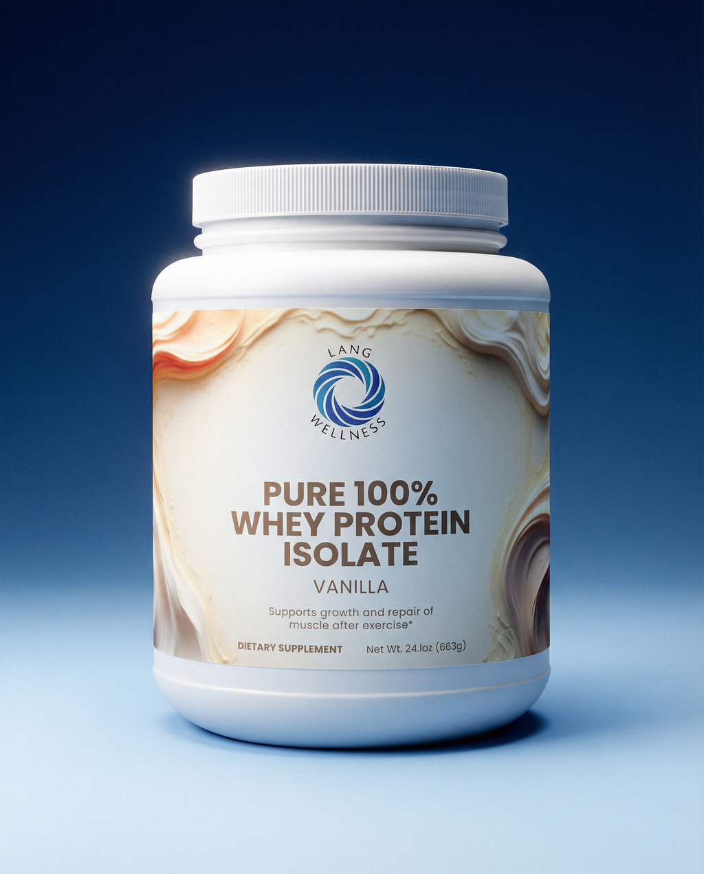 Pure 100% Whey Protein Isolate (Vanilla)